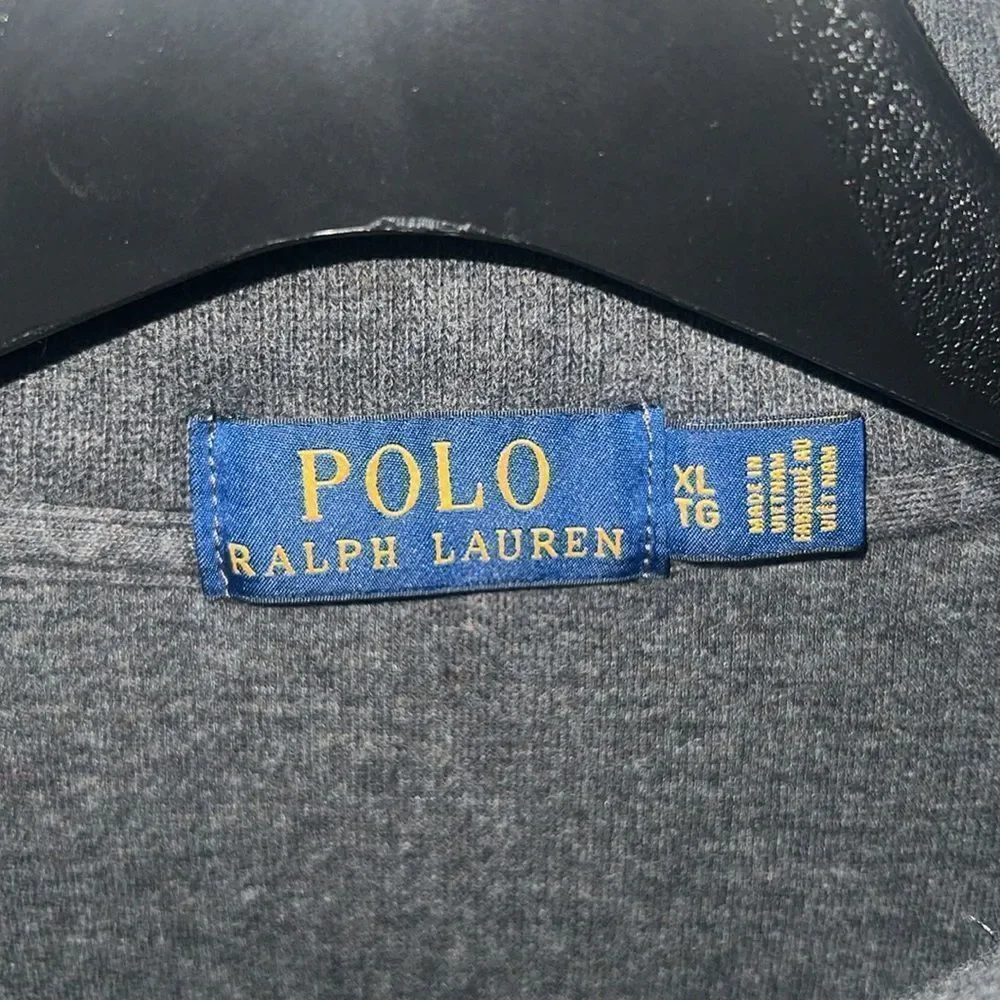 Polo Ralph Lauren sweater gray red